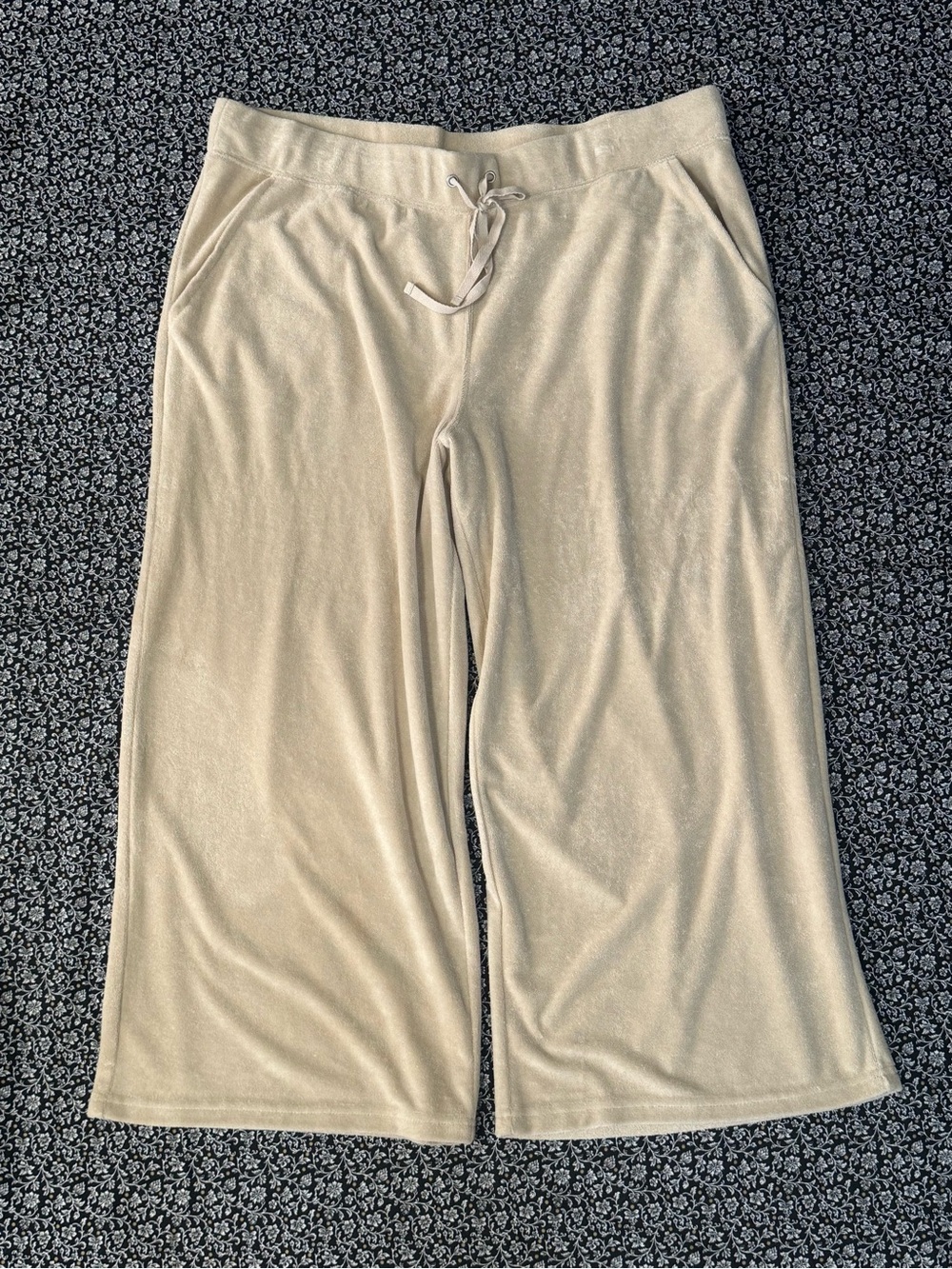 Martha Stewart Signature Wide Leg Cropped Pants XL Woman’s